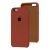 Чохол Silicone для iPhone 6 / 6s case brown 2819460