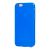 Чохол силіконовий для iPhone 6 синій 2819200