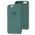 Чохол Silicone для iPhone 6 / 6s case pine green 2819528