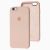 Чохол Silicone для iPhone 6 / 6s case light flamingo / рожевий 2819538
