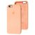 Чохол Silicone для iPhone 6 / 6s case grapefruit / помаранчевий 2819536