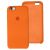 Чохол Silicone для iPhone 6 / 6s case apricote 2819354