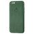 Чохол для iPhone 6 / 6s Leather cover зелений 2820517