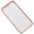 Чохол New glass для iPhone 6/6s рожевий 2821304