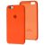 Чохол Silicone для iPhone 6 case orange 2822168