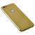 Чохол для iPhone 6 імітація металу гравіювання золотистий 2822547