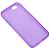 Чохол силіконовий для iPhone 6 прозоро-фіолетовий 2823149