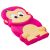 3D чохол Monkey для iPhone 6 малиновий 2823056