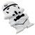 3D чохол Star Wars для iPhone 6 штурмовик білий 2823066