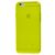 Чохол силіконовий для iPhone 6 прозоро жовтий 2823140