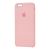 Чохол silicon case для iPhone 6 Plus pink sand 2824611