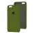 Чохол silicone case для iPhone 6 Plus army green 2824717