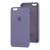 Чохол silicone case для iPhone 6 Plus "лавандовий сірий" 2824688