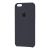 Чохол для iPhone 6 Plus Silicon case темно-сірий 2824661