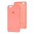 Чохол silicone case для iPhone 6 Plus темно-червоний 2824686