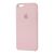 Чохол для iPhone 6 Plus Silicone case "рожевий пісок" 2824671