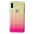 Чохол для iPhone X / Xs Gradient Laser рожевий 2826334