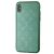 Чохол для iPhone X / Xs glass LV зелений 2826552