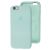 Чохол для iPhone 6 / 6s Silicone Slim Full camera turquoise 2828324