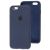 Чохол для iPhone 6/6s Silicone Slim Full camera темно-синій 2828310