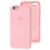 Чохол для iPhone 6 / 6s Silicone Slim Full camera light pink 2828306