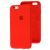 Чохол для iPhone 6/6s Silicone Slim Full camera червоний 2828320