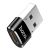 Перехідник Hoco UA6 USB to Type-C чорний 2835675