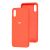 Чохол для Xiaomi Redmi 9A Silicone Full помаранчевий 2840597