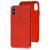 Чохол для iPhone X / Xs Leather Case (Leather) червоний 2843346