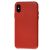 Чохол для iPhone X / Xs Leather Case (Leather) червоний 2843346