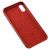 Чохол для iPhone X / Xs Leather Case (Leather) червоний 2843345