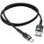 Кабель USB Hoco DU46 Charging microUSB 1m чорний 2843094