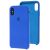 Чохол Silicone для iPhone X / Xs case синій / blue 2846472