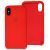 Чохол Silicone для iPhone X / Xs case червоний 2846500