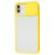 Чохол для iPhone X / Xs LikGus Camshield camera protect жовтий 2846613