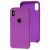 Чохол Silicone для iPhone X / Xs case grape 2846545