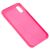 Чохол Silicone для iPhone X / Xs case shiny pink 2846535