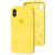 Чохол для iPhone X / Xs Slim Full жовтий 2850202