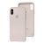 Чохол Silicone для iPhone X / Xs Premium case stone 2852298