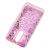Чохол для Meizu M6T Блискучі вода світло-рожевий "квіти" 2855797