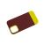 Чохол для iPhone 12 / 12 Pro Bichromatic brown burgundy / yellow 2860992