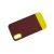Чохол для iPhone X / Xs Bichromatic brown burgundy / yellow 2861195