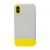 Чохол для iPhone X / Xs Bichromatic matte / yellow 2862782