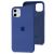Чохол Silicone для iPhone 11 Premium case linen blue 2865444
