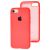 Чохол для iPhone 7/8 Silicone Full помаранчевий / watermelon red 2866445