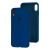 Чохол для iPhone Xr Silicone Full blue cobalt 2867524