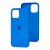Чохол для iPhone 12 Pro Max Silicone Full синій / royal blue 2867400
