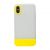 Чохол для iPhone X / Xs Bichromatic matte / yellow 2878674
