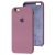 Чохол Silicone для iPhone 6 / 6s case blueberry / чорничний 2883590