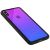 Чохол для iPhone Xs Max Gradient Glass прозорий фіолетовий 2887561